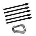 thumbnail image 2 of 5 Pieces/Set Nibs with Fixing Frame Tips for Tab S6 S7 S7 Note 10 Note 20 Parts Drawing Accessories black, 2 of 8