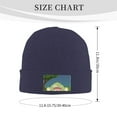 thumbnail image 3 of ZICANCN Knit Beanie Hat-Calm Cute Dinosaur Winter Cap Soft Warm Classic Hats for Men Women Glitch Kids Monster, 3 of 8
