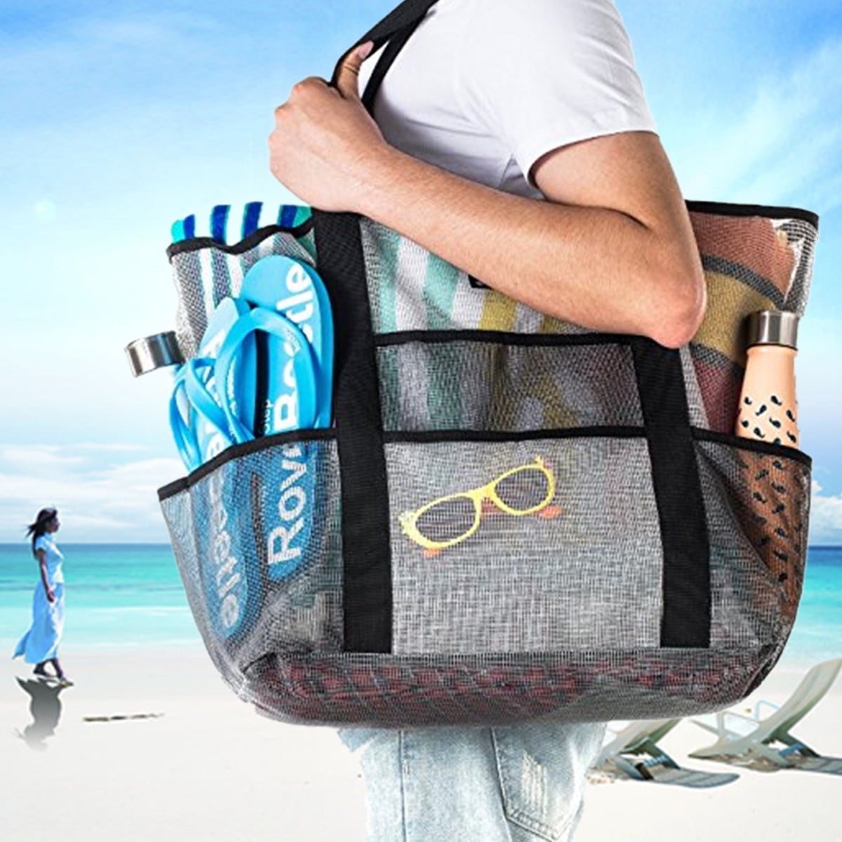 beach bag travel tote