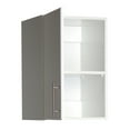thumbnail image 5 of Prepac Elite 16" Wall Cabinet, White Storage Cabinet, Bathroom Cabinet, Pantry Cabinet with 1 Adjustable Shelf 16" D x 16" W x 24" H, WEW-1624, 5 of 8