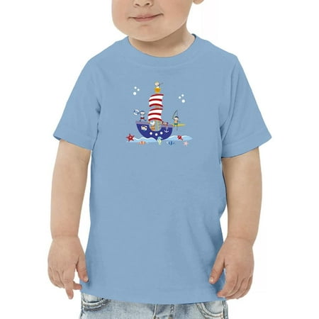 

Pirate Kids On A Ship T-Shirt Toddler -Image by Shutterstock 4 Toddler