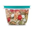 thumbnail image 2 of Rubbermaid Flex and Seal Set of 21 Variety Food Storage Containers, Teal Lids, 2 of 7