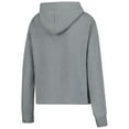 thumbnail image 3 of Women's Heather Gray Team USA Country Flags Cropped Fleece Hoodie, 3 of 3