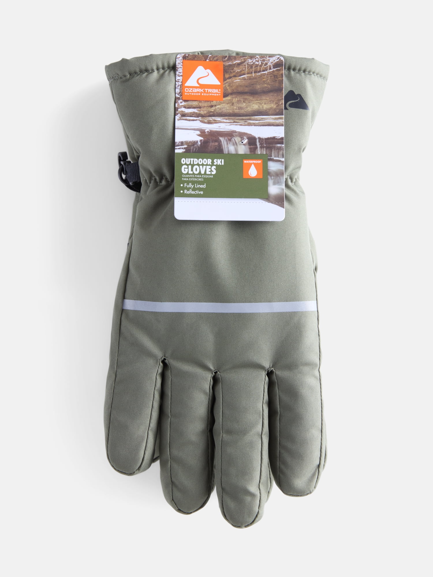 Ozark Trail Boys Outdoor Snow Ski Gloves, Sizes S-XL