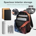 thumbnail image 5 of Bulopur Boys 17 Inch School Backpack, 4 in 1 Fire Ice Basketball Print Bookbag with Lunch Bag, Water Bottle Holder and Pencil Case for Kids, 5 of 8