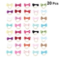 thumbnail image 2 of 40PCS Dog Bowknot Hair Rope Elastic Pet Hair Band Puppy Hair Tie Bow Hair Ring Headwear (Random Color), 2 of 6
