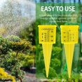 thumbnail image 5 of 20 Piezas Medidor Lluvia Medidor Agua Reutilizable para Jardín Medidor Rociadores Medidor de Lluvia para Césped Amarillo Brillante Herramienta de Medición de Agua para Exteriores,, 5 of 5