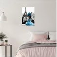 thumbnail image 4 of ZHONGYUTONG Eiffel Tower Wall Art Paris Canvas Prints Girls Room Wall Decor Black and White Painting Women Pictures for Bedroom Girly Apartment Dorm Decor Framed (28.00" x 42.00"), 4 of 4