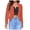 Orange, variant on Womens Open Front Work Blazer Long Sleeve Office Jacket Solid Color Cardigans with Zipper Pockets Yellow, XXL
