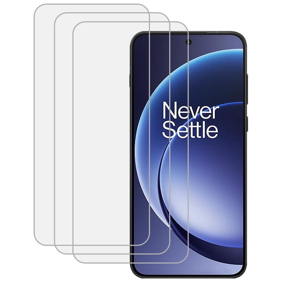 KIQ 3 Pack Regular Tempered Glass Screen Protector for OnePlus 15R