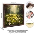 thumbnail image 2 of Daisy Forest Light Wooden Sign Wall Plaque - Vintage Art Decoration, Wall Decoration - Ideal Gift For Home Decoration, Living Room, Bathroom, Bedroom, Garden, Dining, Bar, Cafe, Festival Party Deco, 2 of 7