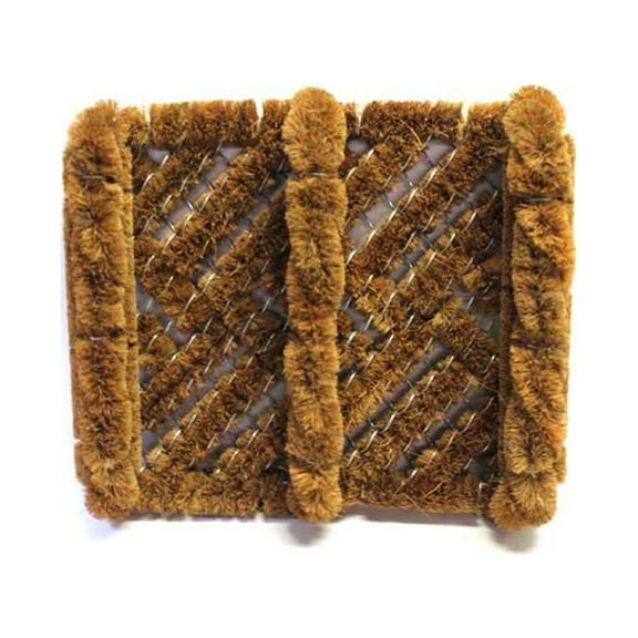 Estate Boot and Shoe Scraper Natural Coconut Fiber and Wire Brush Cleaner