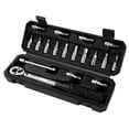 thumbnail image 1 of WISRETEC 2-20Nm 1/4 Inch 18PCS Dual Scable Torque Wrench Set Preset Torque Wrench Bits Set, 1 of 8