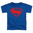 thumbnail image 2 of Justice League Movie Superman Solid Color Kids T Shirt (3) for Youth Toddler Boys and Girls, Royal Blue, 2 of 5