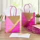 thumbnail image 2 of Bolsas de regalo Hallmark paquete de 8 15x17x8 cm rosa kraft, 2 of 6