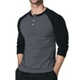 thumbnail image 2 of VJATTWR Men's Long Sleeve T-Shirts, Breathable Quick-Dry Casual and Athletic Tees, Multiple Colors S, 2 of 8