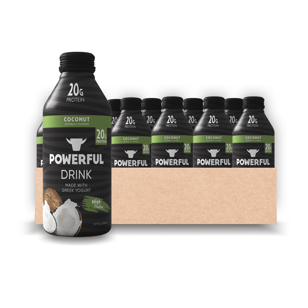 Powerful Drink Protein Shake, Meal Replacement Shake, Greek Yogurt