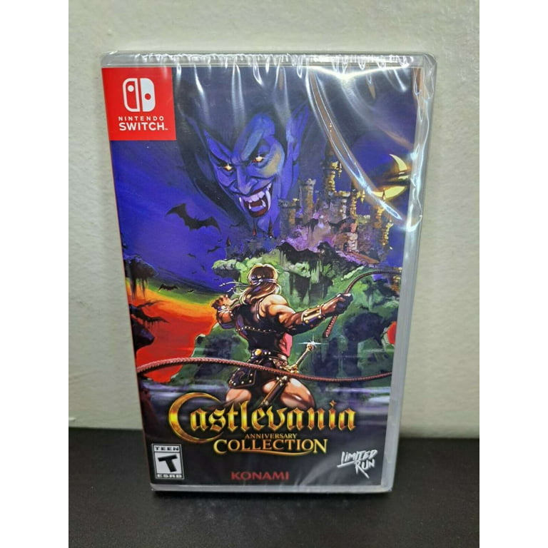 CASTLEVANIA ANNIVERSARY COLLECTION New NINTENDO SWITCH Game Limited Run  Games