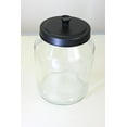 thumbnail image 5 of Skywin Glass Laundry Pod Container with Black Lid - Laundry Pod Storage Container for Laundry Room Organization Laundry & Dishwasher Pod Laundry Container, 5 of 7