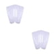 thumbnail image 1 of Almohadilla trasera Wosthever Estera de surf Suministros de surf Antideslizante 2Conjunto Blanco, 1 of 6