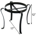 thumbnail image 2 of Achla Patio Plant Stand, Black, 12"H, 2 of 7
