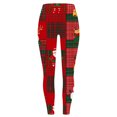 thumbnail image 4 of Jaunzuar Soft Leggings for Women Snowman Print High Waisted Yoga Pants Running Stretchy Gym Leggings M, 4 of 9