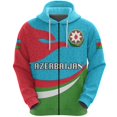 thumbnail image 4 of Sudadera con capucha con estampado 3D de bandera nacional de Azerbaiyán para hombre y mujer, ropa de calle de primavera, abrigo de manga larga, sudadera con cremallera, jerséis para hombre, 4 of 5