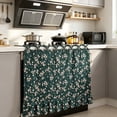 thumbnail image 5 of Ruffled Oven Cover with Adjustable Tie,Waterproof Flounce Skirt for Stove Top,Dust & Oil Protection Baking Grilling BBQ Kitchen Decor,30x22 in, 5 of 6