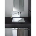 thumbnail image 6 of Duravit 0330480017 Rectangular Ceramic Undermount Bathroom Sink with Overflow, White, 6 of 6