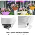 thumbnail image 3 of Happon 7 Pack 8 Inches Hanging Planter Garden Flower Pots Hanging Planter Basket for Indoor Outdoor Plants with Drain Holes, Multicolor, 3 of 6