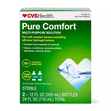 CVS Health Multi-Purpose Contact Lenses Solution 12oz