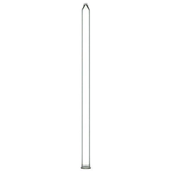 Extraction Proz 50-EXT-30 Glass Extractor Extraction Filter Tube 30" Long 50mm Diameter Clear with Stainless Steel Clamp