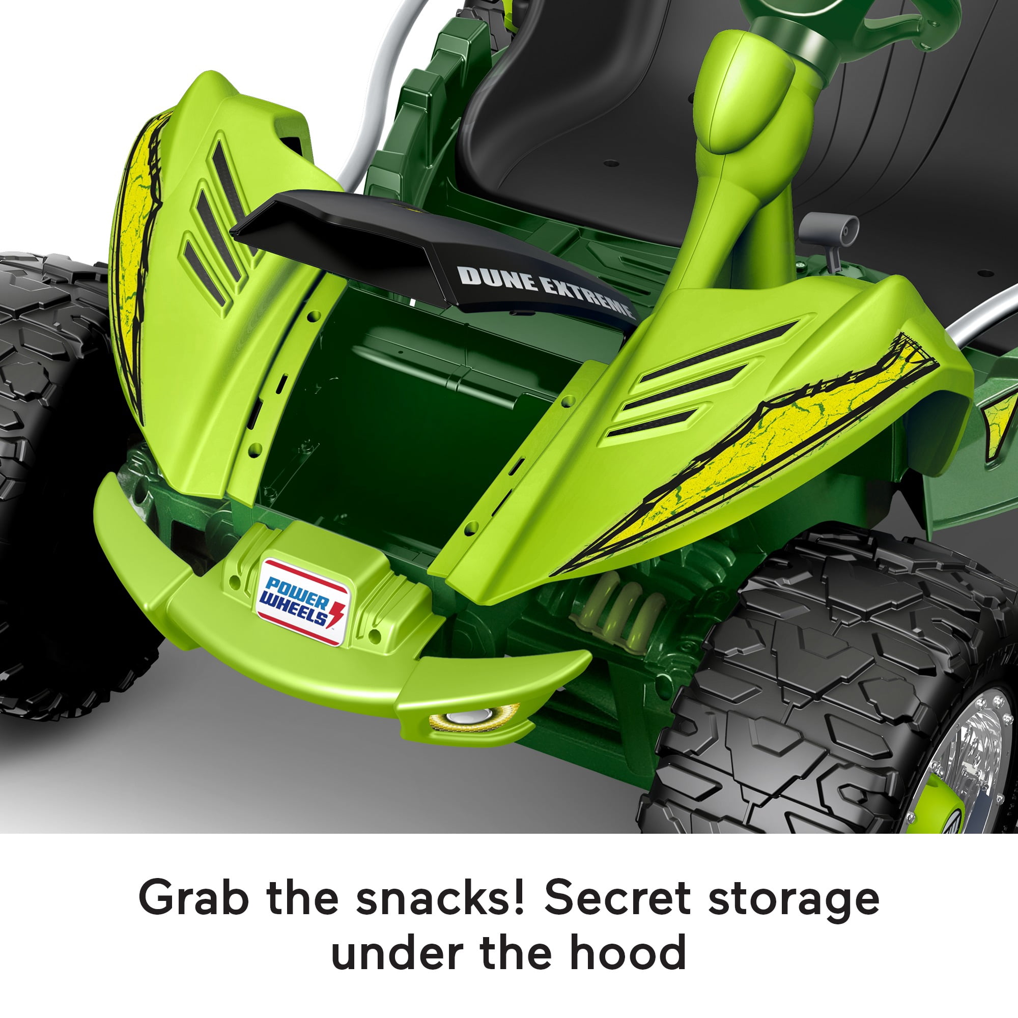 Power Wheels Dune Racer Extreme Battery-Powered Ride-on, 12 V, Max Speed: 5 mph, Green