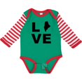 thumbnail image 3 of Inktastic Love Maine Boys or Girls Long Sleeve Baby Bodysuit, 3 of 5