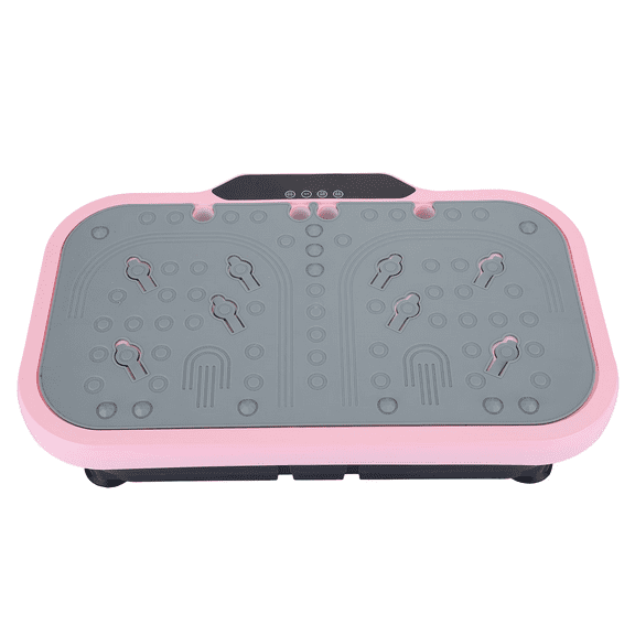 Vibration Plate Machine with Handle - Whole Body Workout Platform for Weight Loss & Lymphatic Drainage | 120 Speed Levels, Remote Control | Home Gym Equipment for Women & Men