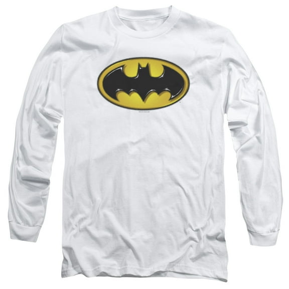 Batman - Airbrush Bat Symbol - Long Sleeve Shirt - XXX-Large