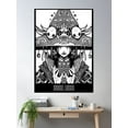 thumbnail image 2 of Witchcraft Poster Wall Art, Modern Wall Decor For Living Room Bedroom, 16x24 UNFRAMED, 2 of 3