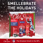 Old Spice NFL Holiday Gift Pack for Men - Antiperspirant, Body Wash & Spray