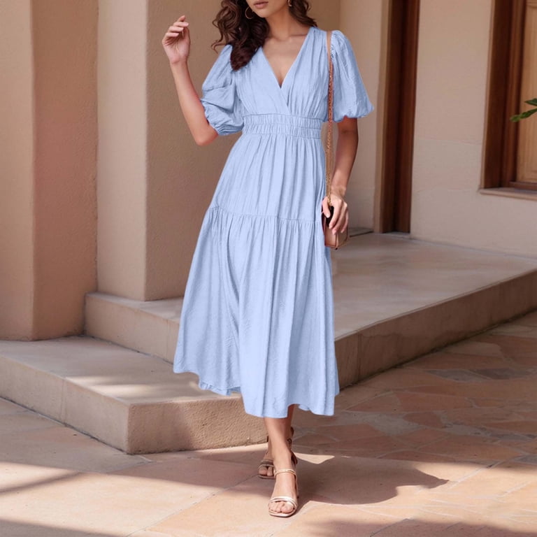 Casual Simple Dress Neck Design Dress Design