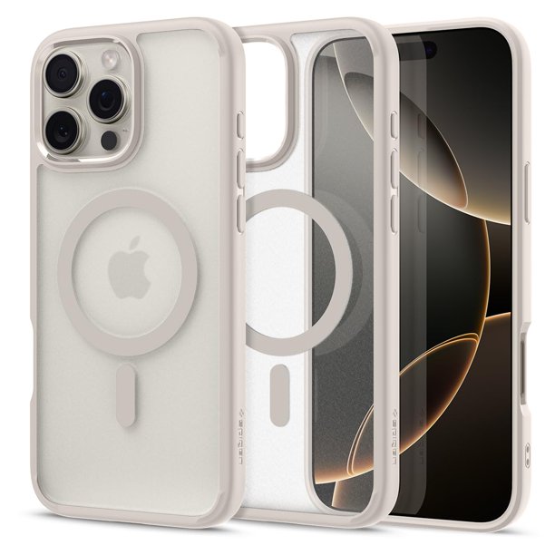 Funda Spigen iPhone 16 Pro Ultra Hybrid MagFit Frost