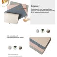 thumbnail image 3 of Tapis de Table en PVC Dessous de Verre Résistant au Chauffage Antidérapant Rectangle Arrondi Simple Gris, 3 of 9