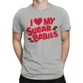 thumbnail image 2 of Officially Licensed Sugar Babies I Love My Sugar Babies Candy Men's T-shirt, 2 of 3