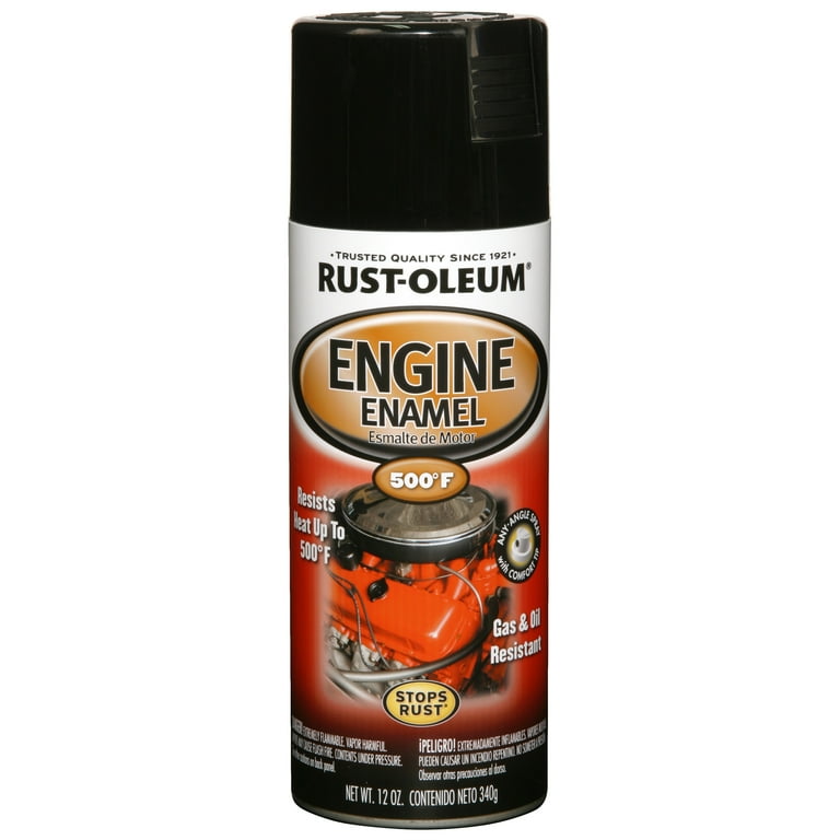 新品 Plage PP (Pake Plage) Black, Rust-Oleum Automotive Engine Enamel Gloss Spray Paint