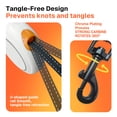 thumbnail image 5 of Behome 16Ft Retractable Dog Leash,Walking Leash for Medium Dogs/Cats Up to 66lbs,Luminous Spring Strong Nylon Tape, 360° Tangle Free, One-Handed Brake, 5 of 8