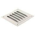 thumbnail image 3 of Metal Vent Cover Square Soffit Ventilation Louver Grille Cover with Mesh Vent, 3 of 9