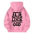 thumbnail image 4 of SIYUDAN Women 's Sweatshirts Hoodies Long Sleeve Women s Zipper Hoodie Cozy Sweatshirts for Women Pink Sweatshirt Women s Fall Clothes for Women 2025 Teen Clothing, 4 of 4
