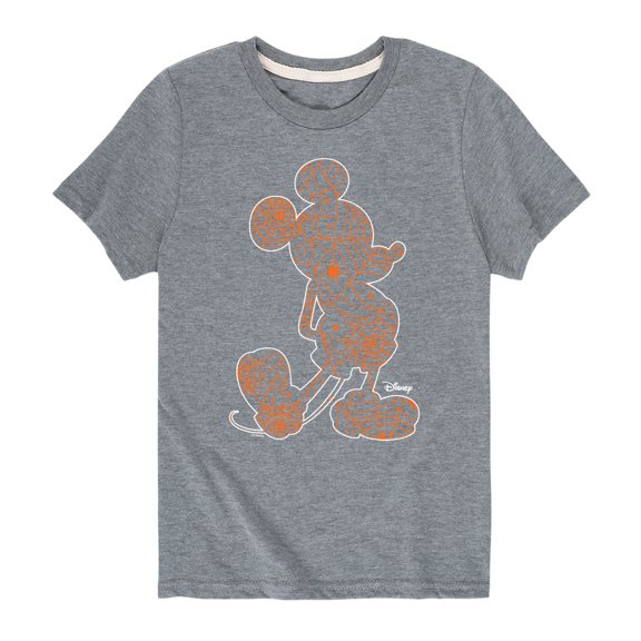 Disney - Mickey Silhouette Boys' Short Sleeve Graphic T-Shirt