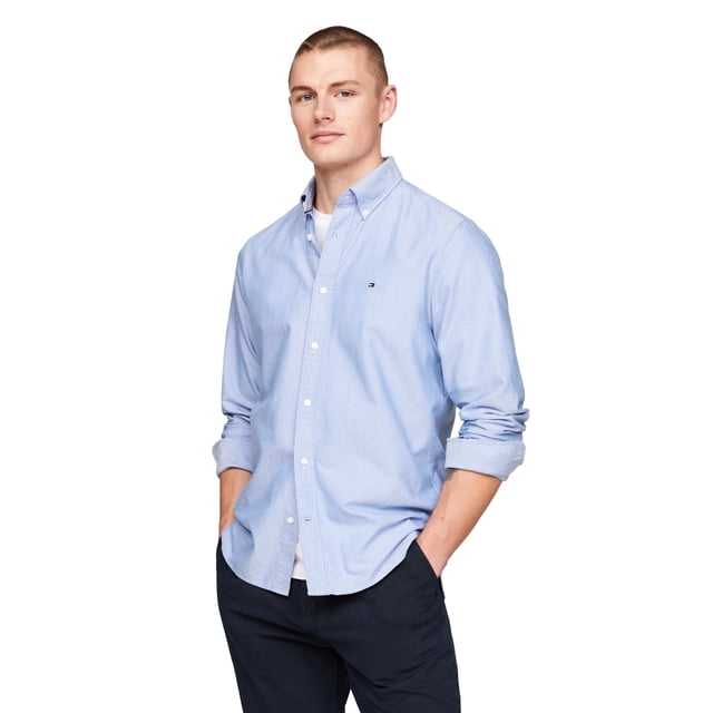 Camisa Tommy Hilfiger Heritage Oxford Solid Regular para hombre