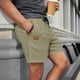 thumbnail image 1 of WILLBEST Pantalones Cortos Waffler de Color Liso para Hombre, Deportivos y Casuales, de 3 Puntos, 1 of 4