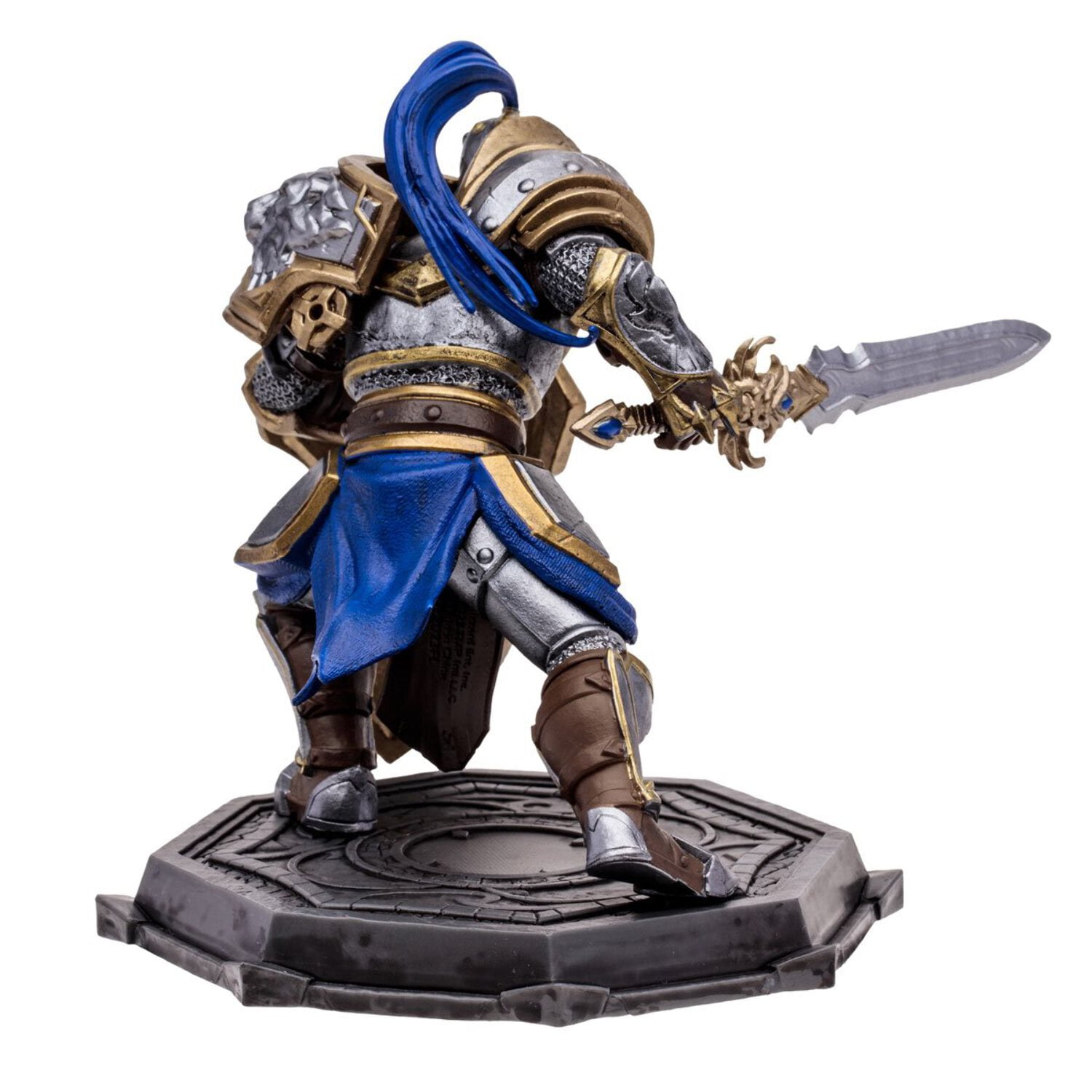 WoW Wave 1 Human Paladin Warrior 1:12 Scale Posed Figure